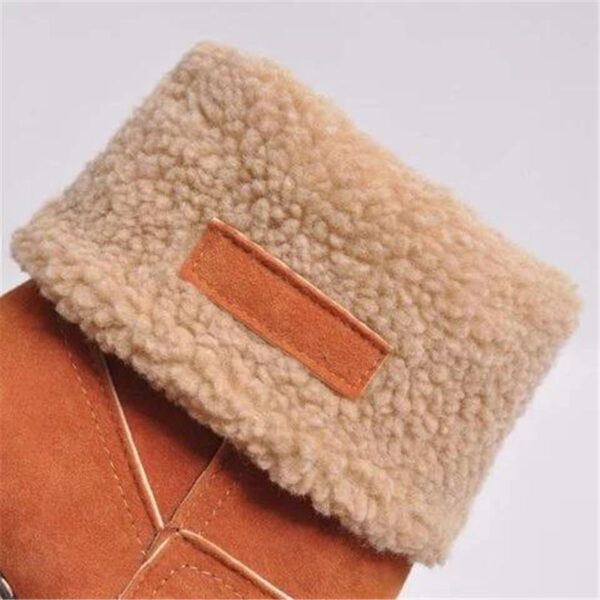 Women Winter Fur Warm Snow Boots Ladies Warm wool booties Ankle Boot Comfortable Shoes plus size 35-43 Casual Women Mid Boots