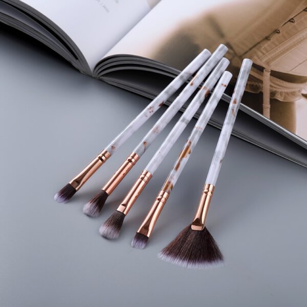FLD5/15Pcs Makeup Brushes Set Cosmetic Powder Eye Shadow Foundation Blush Blending Beauty Make Up Kabuki Brush Tools Maquiagem