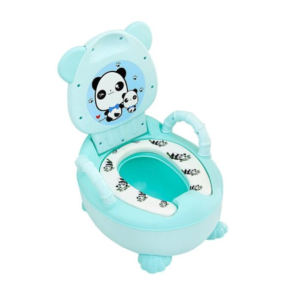 0-7 Years Old Children's Pot Soft Baby Potty Plastic Road Pot Infant Cute Baby Toilet Seat Boys And Girls Potty Trainer Seat WC