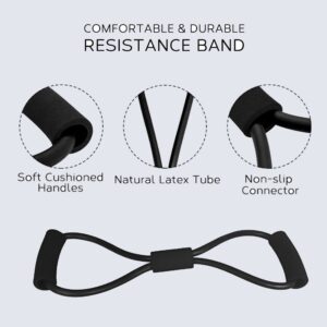 8 Word Fitness Rope Resistance Bands Rubber Bands for Fitness Elastic Band Fitness Equipment Expander Workout Gym Exercise Train