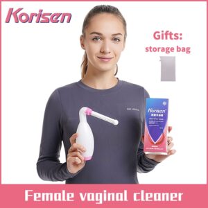 Korisen Gynecological Vaginal Douche Cleaner Peri Bottle For Postpartum Perineal Care Cleansing After Birth Portable Bidet