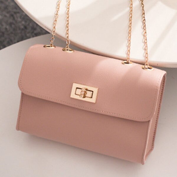 Leather Chain Mobile Phone Shoulder Women Bag