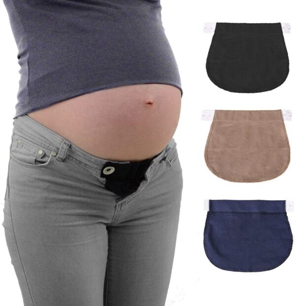 Healifty Adjustable Pregnancy Pants Extenders 3 PCS
