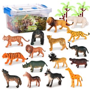 Hot Sale Educational Collect Wild Animal Model Kits Animal Figures Set Souvenir Gift Toy Set With 36PCS