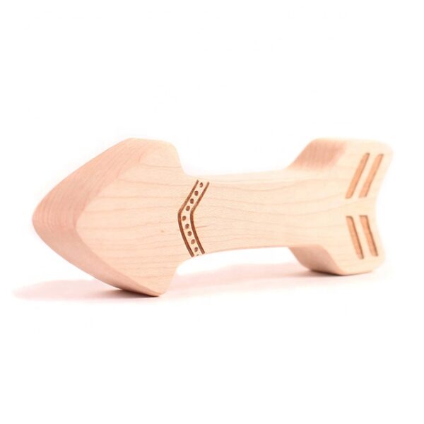 Wholesale Custom Natural Arrow Wooden Toys For Baby Teething Teethers