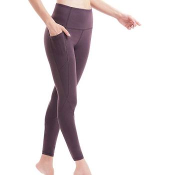 ZOHRA Women High Waisted Yoga Pants with Pockets Leggings for Women Buttery Soft Work Out Pants Tummy