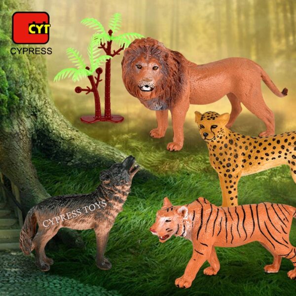 Hot Sale Educational Collect Wild Animal Model Kits Animal Figures Set Souvenir Gift Toy Set With 36PCS