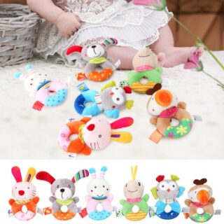 Baby Rattles Toy For Stroller Music Star Crib Hanging Newborn Mobile Rattle Babies Educational Plush Toys Baby Toys 0-12 Months