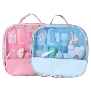 ELERA Baby Care Kit Nose Cleaner Safety Tools For Newborn Hygiene Kits Grooming Set Nail Hair Clipper Scissor Comb