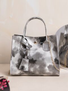 Tie Dye Chain Hand Bag